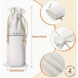 Sac à bouteille de vin - C'est avec toi que je m'engueule le mieux - cadeaux
