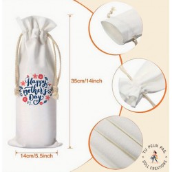 Sac à bouteille de vin - Happy mother's day - Joyeuses fête des mères - cadeaux