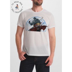 T-Shirt Edward Full metal alchemist - homme
