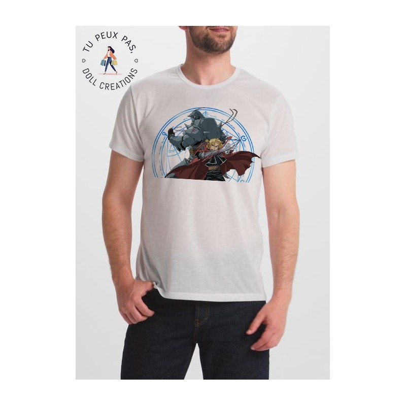 T-Shirt Edward Full metal alchemist - homme
