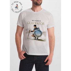 T-Shirt my name is gladiator - homme