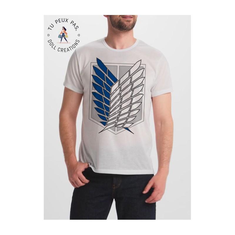 T-Shirt Titan embleme - homme