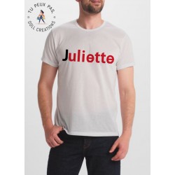 T-shirt nutella prénom personnalisable - Homme