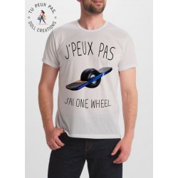 T-shirt Je peux pas j'ai one wheel - homme cadeau