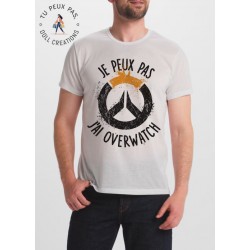 T-shirt j'peux pas j'ai Overwatch - cadeau gamer