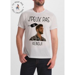 T-shirt j'peux pas J'ai Kendji Girac - cadeau homme music