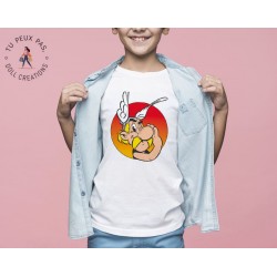 T-shirt Asterix - Cadeau enfant fille et garçon