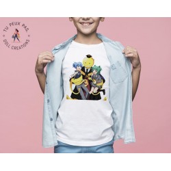 T-shirt manga Assassination Classroom - Cadeau enfant fille et garçon