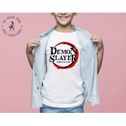 T-shirt manga Demon Slayer - Cadeau enfant fille et garçon