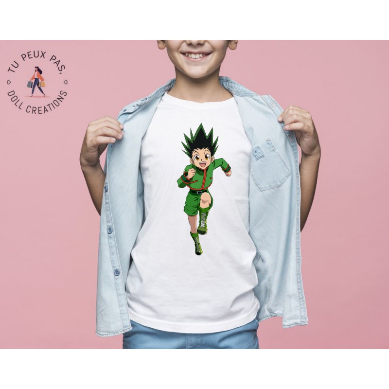 T-shirt manga Hunter X Hunter - Cadeau enfant fille et garçon