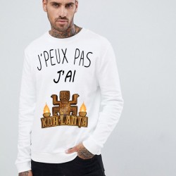 Sweat shirt - J'peux pas j'peux pas j'ai Koh Lanta
