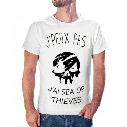 T-shirt j'peux pas j'ai pas j'ai Sea Of Thieves- cadeau gamer pirate
