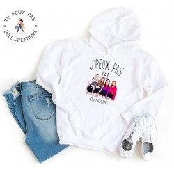 Sweat à Capuche Je peux pas j'ai blackpink - Homme ou Femme
