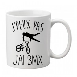 Mug j'peux pas j'ai BMX - Tasse