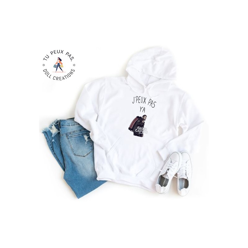 Sweat à Capuche Je peux pas j'ai Claudio Capeo - Homme ou Femme
