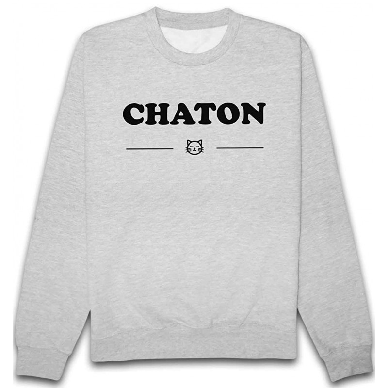 Sweat Chaton Gris