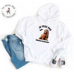 Sweat à Capuche Je peux pas j'ai Sabrina Carpenter - Homme ou Femme