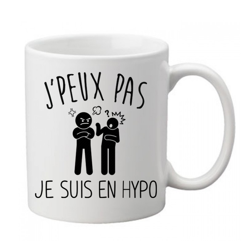 Mug j'peux pas je suis en hypoglycémie - Tasse