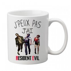 Mug j'peux pas j'ai Resident Evil   - Tasse