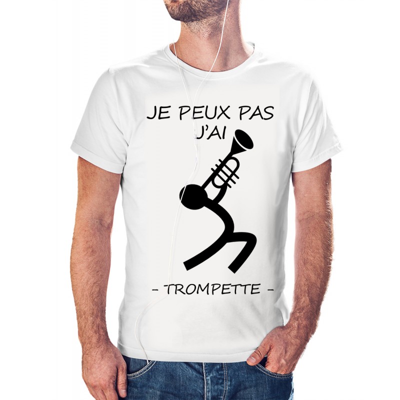 Trompette enfant, Trompette, trompette' T-shirt Homme