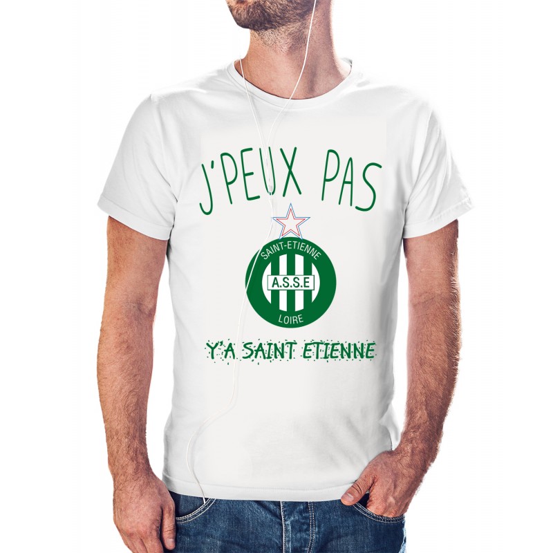 T-shirt humour De toute façon je préfère St Etienne !