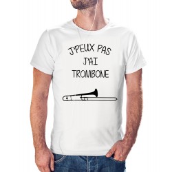t-shirt je peux pas j'ai trombone - cadeau homme