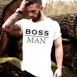 t-shirt Boss Man - cadeau homme