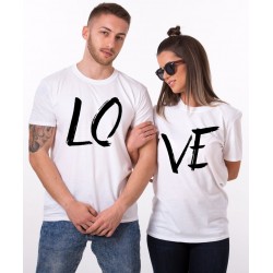 Tshirt Love - Tenue pour les couples