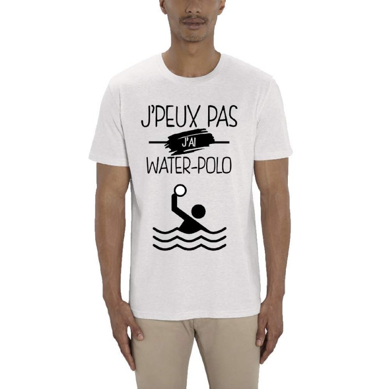 T-shirt j'peux pas j'ai water polo - cadeau natation homme