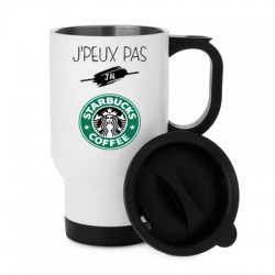 Tasse isotherme Je peux pas j'ai Starbucks Coffee - Mug Aluminium