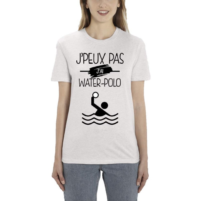 T-Shirt Je peux pas j'ai water polo - Cadeau femme natation