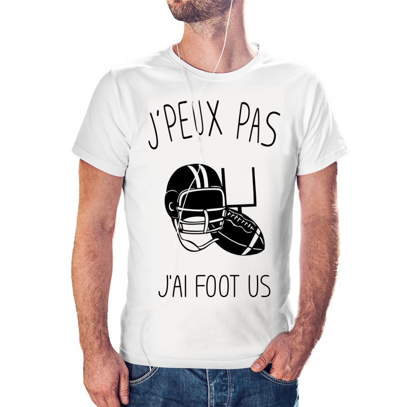 T-Shirt Unisexe Personnalisé - Vivre D'Amour Et De Football, Cadeau Homme  Foot, Cadeau Foot - TESCADEAUX
