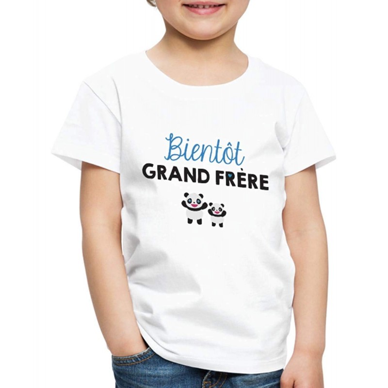 T-shirt Futur Grand Frère, Imprimé en France