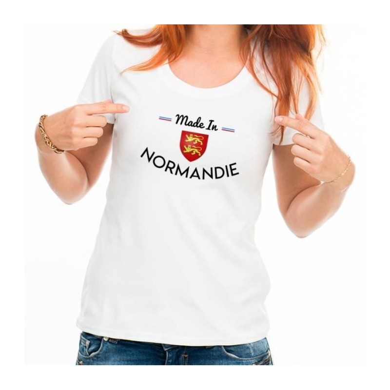 T-Shirt Made in Normandie pour femme
