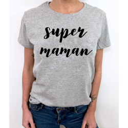 T-Shirt Super maman élégance - Femme Cadeau
