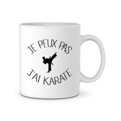 Mug / Tasse j'peux pas j'ai Karate
