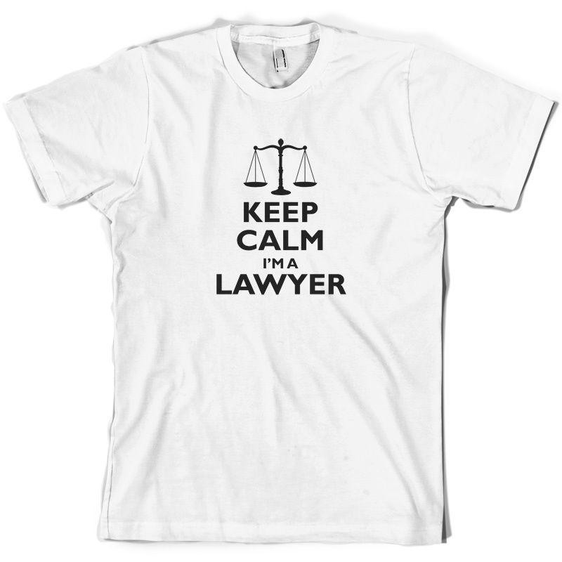 T-shirt Keep calm i'm a lawyer - cadeau homme