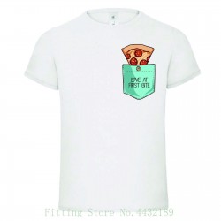 T-shirt Pizza lover Premium style polo - cadeau homme
