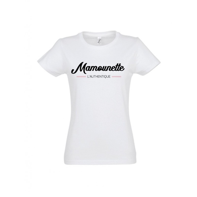 T-Shirt Mamounette l'authentique - Femme
