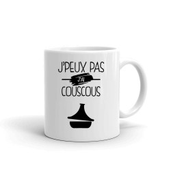 Mug Je Peux Pas J'ai Couscous  - Tasse en céramique café