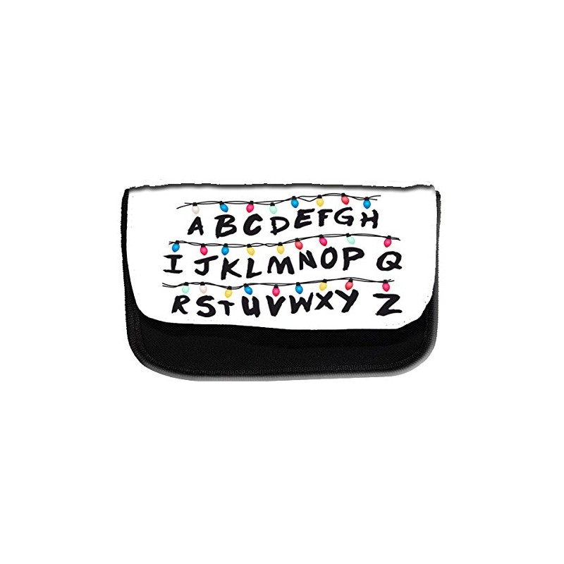 Trousse Alphabet Inspired by Stranger Things - scolaire, trousse à crayons ou à maquillage