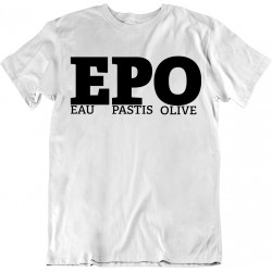 T-Shirt EPO Eau Pastis Olive - Cadeau pour apéro