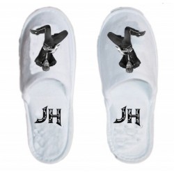 Chausson Johnny Hallyday hommage - Mules