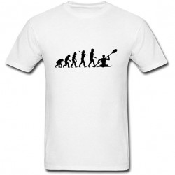 T-shirt Kayak evolution - cadeau homme