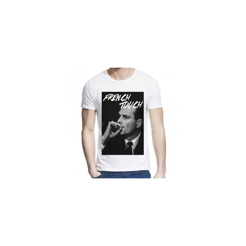 T-shirt Jacques Chirac French Touch - Homme