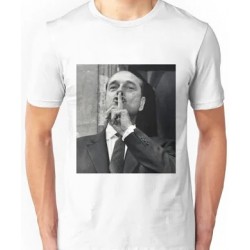 T-shirt Jacques Chirac Chut - Homme