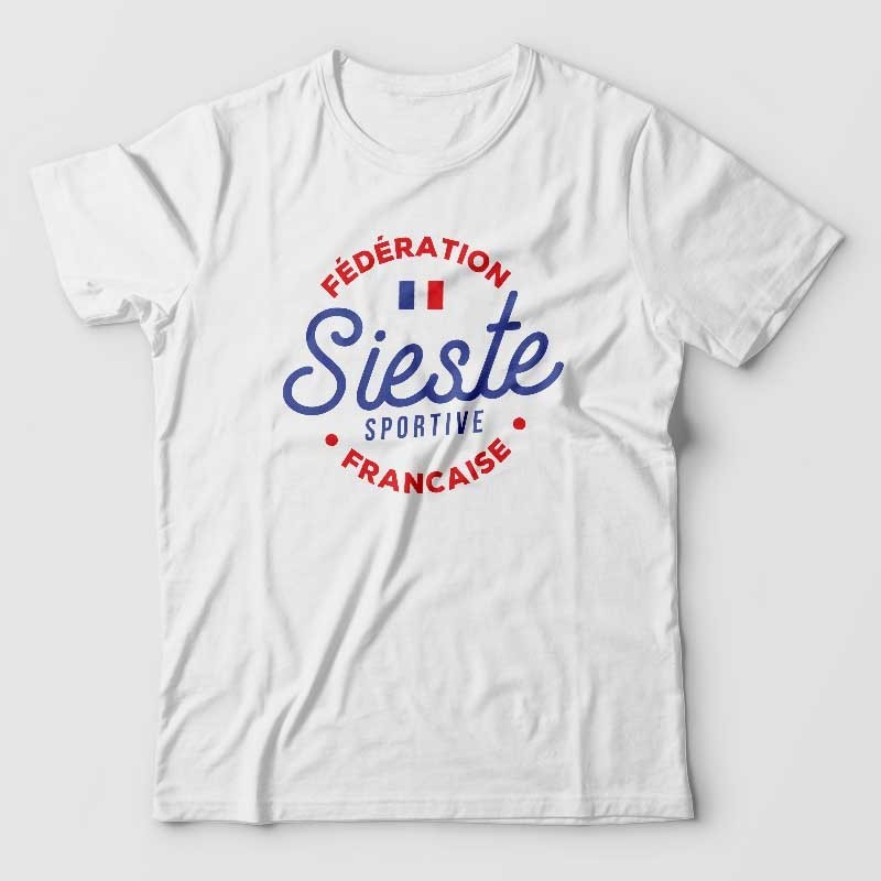 T-shirt Fédération Française de la sieste - Homme