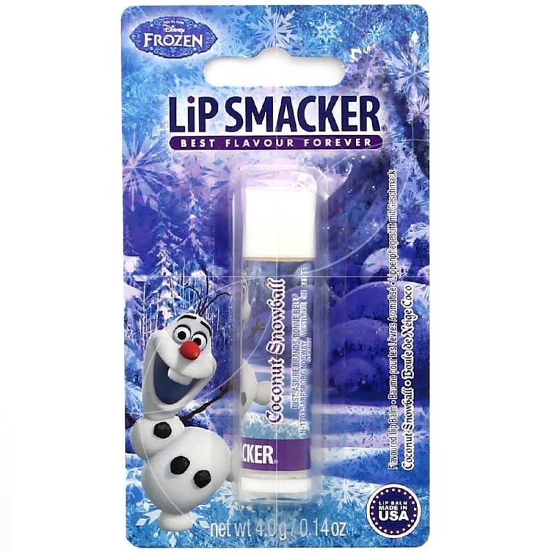 Lip Smacker® - Brillant à Lèvres Aromatisé Boule de neige coco "Olaf" - 4 g