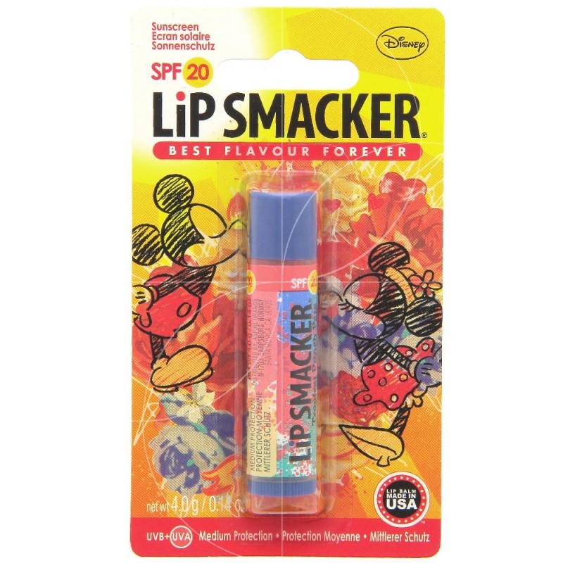 Lip Smacker - Ecran solaire baume à lèvres aromatisé - Punch tropical entre copains - 4g
