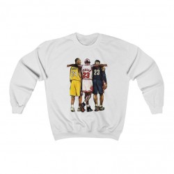 Sweat Kobe Bryant x Lebron James x Michael Jordan Legends Sweatshirt